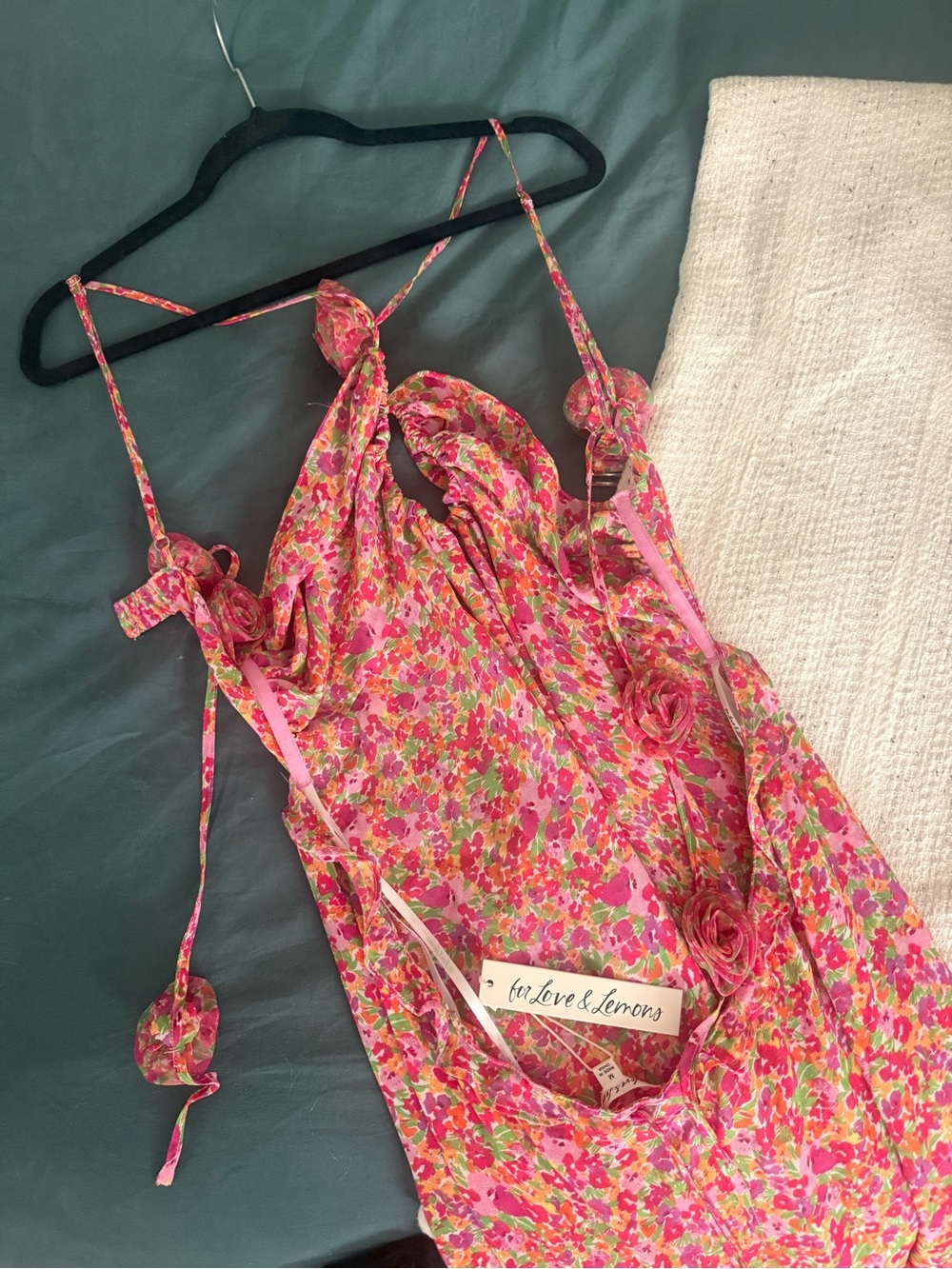 For Love & Lemons Suzette Maxi Dress BNWT - Picture 6 of 7